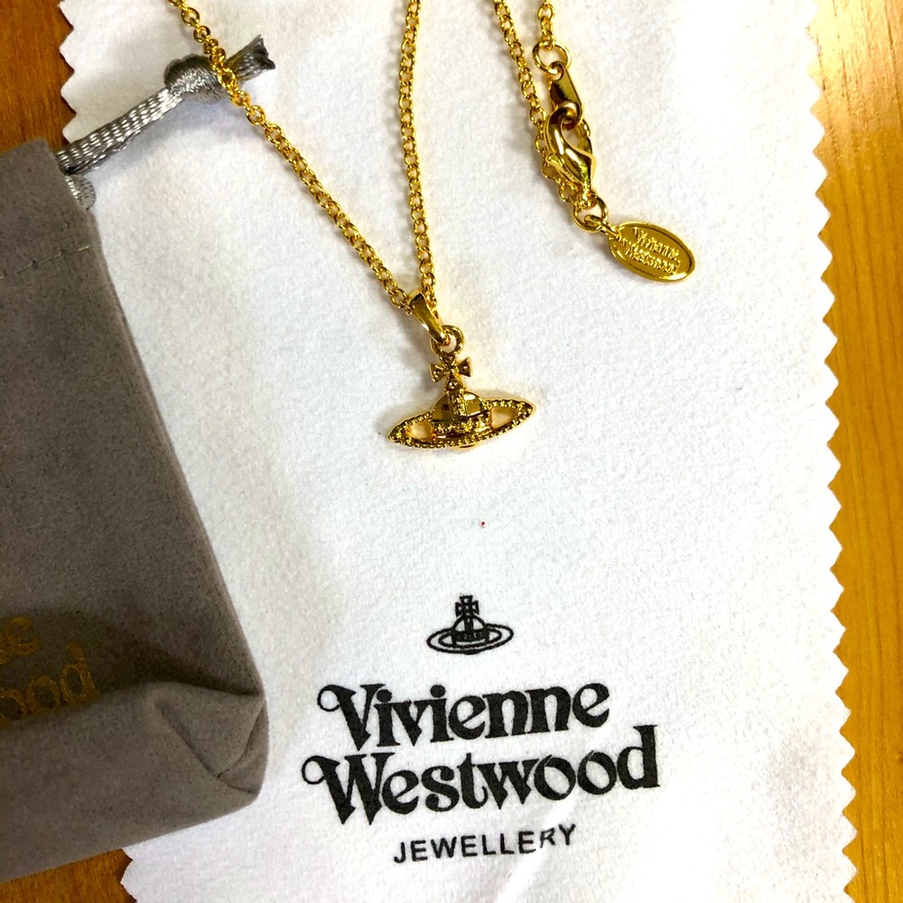 Vivienne Westwood mini orb necklace